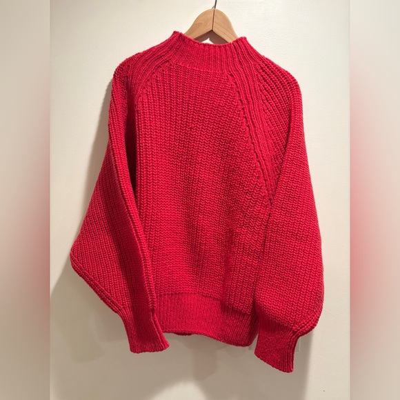 Babaa Sweaters - Babaa Jumper No 12 in Ruby- New!